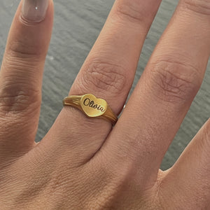 Gold Heart Ring