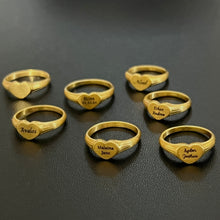 Load image into Gallery viewer, Gold Heart Ring