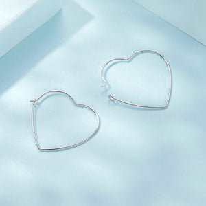 Love Heart Hoops