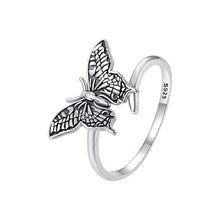 Load image into Gallery viewer, Vintage Butterfly Cuff Ring