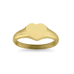 Gold Heart Ring