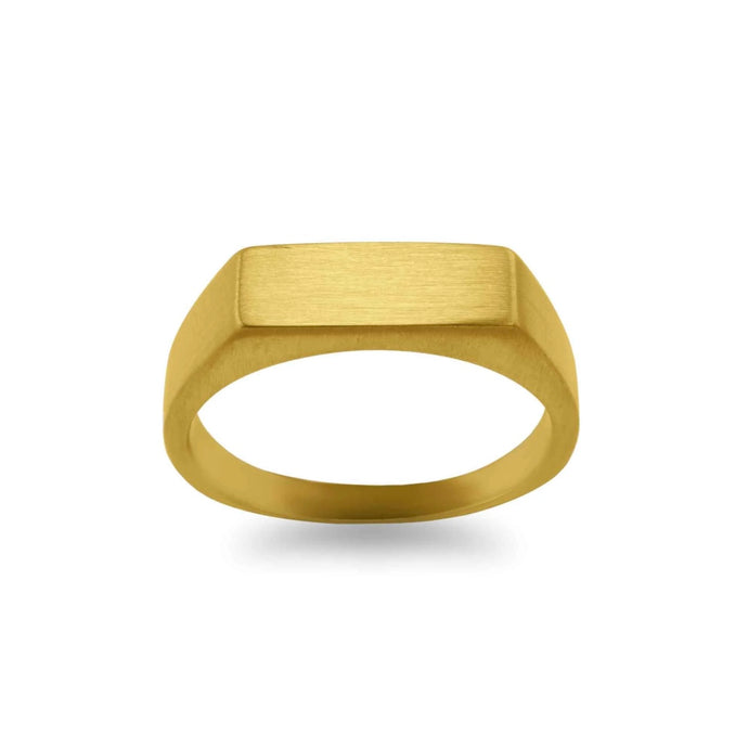 Gold Rectangle Ring