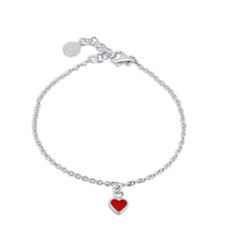 Load image into Gallery viewer, Red Heart Bracelet