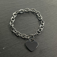 Load image into Gallery viewer, Heart Charm Bracelet