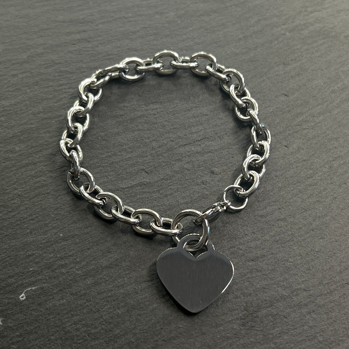 Heart Charm Bracelet