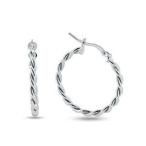 Stella Twist Hoops