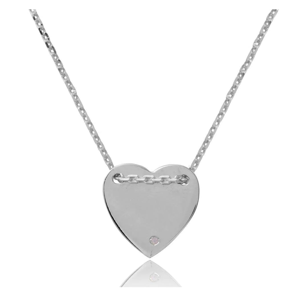 Diamond Heart Necklace