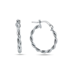 Stella Twist Hoops