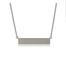 Load image into Gallery viewer, Plain Bar Necklace