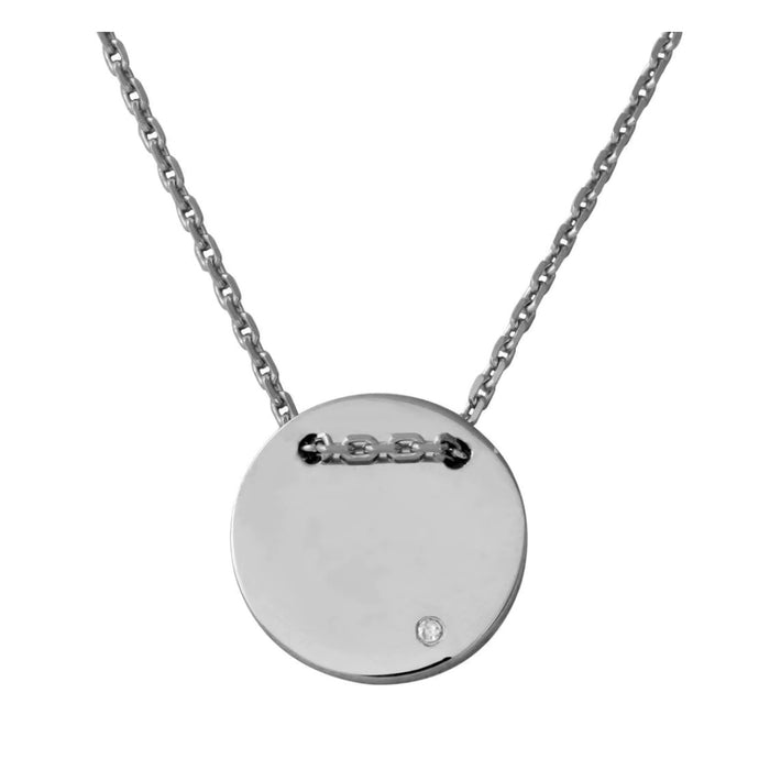 Round Diamond Necklace