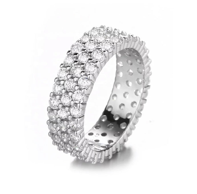 Glitzy Eternity Band