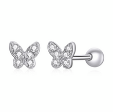 Load image into Gallery viewer, Mini Butterfly Glitzy Studs