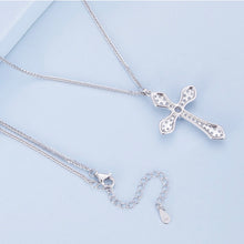 Load image into Gallery viewer, Glitzy Cross Necklace