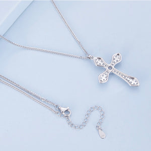 Glitzy Cross Necklace