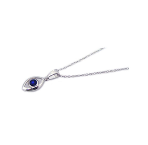 Blue Stone Ojo Necklace