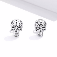 Load image into Gallery viewer, Sugar Skull Studs