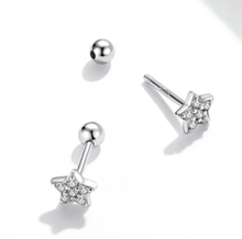 Load image into Gallery viewer, Mini Star Glitzy Studs