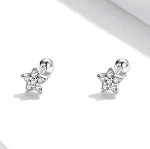 Mini Star Glitzy Studs